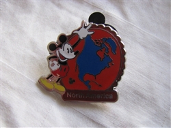 Disney Trading Pin 88609: WDW - 2012 Hidden Mickey Series - Continent Stamps Collection - North America