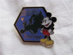 Disney Trading Pin 88677: WDW - 2012 Hidden Mickey Series - Continent Stamps Collection - Europe