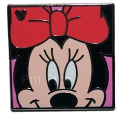 Disney Trading Pins 88750: DLR - 2012 Hidden Mickey Series - Character Faces - Minnie Mouse