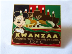 Disney Trading Pins 8920 WDW - Kwanzaa 2001