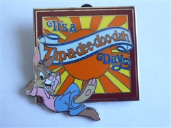 Disney Trading Pin 89210 WDW - Splash Mountain - Reveal/Conceal Mystery Collection - It's a Zip-a-dee-do-dah Day! Sign ONLY