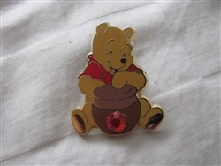 Disney Trading Pin  8924 12 Months of Magic - Birthstone Pooh (Garnet/January)