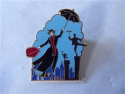 Disney Trading Pin 89255 Jerry Leigh - Mary Poppins Flying with Chimney Sweeps on Rooftops