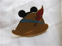 Disney Trading Pin 89373: Character Hats - Collectible Pin Pack - Pinocchio