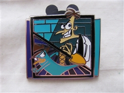 Disney Trading Pins 89609 Disney Phineas and Ferb 4 Pin Starter Set - Dr. Doofenshmirtz and Agent P Only