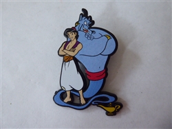 Disney Trading Pins 8981 UK Plastic Aladdin - Aladdin & Genie best friends