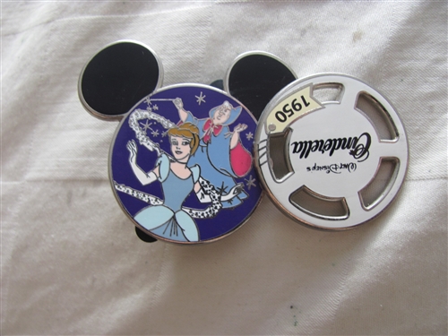 Disney Trading Pin 90009 DLR - Reel Characters - Cinderella
