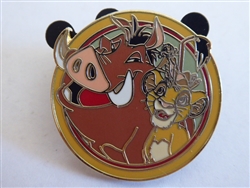 Disney Trading Pin 90190: Disney's Best Friends - Mystery Pack - Simba, Timon, and Pumbaa