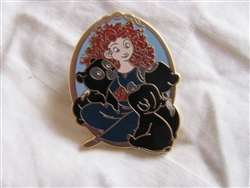 Disney Trading Pins 90212: Brave - Booster Set - Merida and Triplet Cubs