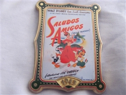 Disney Trading Pin 9027 12 Months of Magic - Movie Poster (Saludos Amigos)