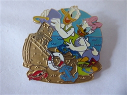 Disney Trading Pins  90368 HKDL - Donald and Daisy - At The Beach - Mystery