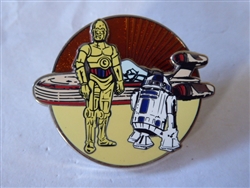 Disney Trading Pin 90409 WDW - Star Wars Weekend 2012 - Annual Passholder - C-3PO & R2-D2