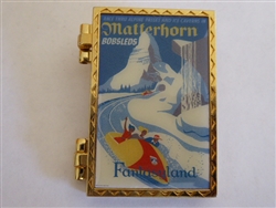 Disney Trading Pin 90430 DLR - Attraction Posters - Matterhorn Bobsleds