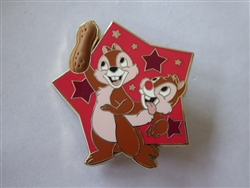 Disney Trading Pin  90517 WDW - Mickey's Circus - Peanuts Pin and Trading Bag Set - Chip 'n Dale Only