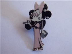 Disney Trading Pin Minnie Mouse - Paris Fashion Glamour Set - Minnie in Pink Formal Dress