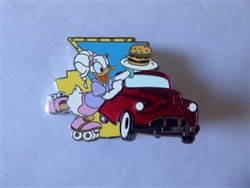 Disney Trading Pin 90931     DLR - Daisy as Car Hop - 1950's Mickey & Friends - Mystery
