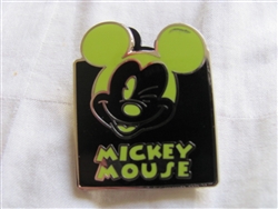 Disney Trading Pins 90968: Mickey Expression - Mystery Pouch - Winking (Neon Yellow)