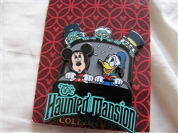 Disney Trading Pins 90999: Haunted Mansion - Mickey and Donald with the Hitchhiking Ghosts