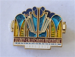 Disney Trading Pin Disney California Adventure Commemorative Opening