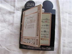 Disney Trading Pin 91836: Treasures of the Walt Disney Archives - the Reagan Library - Storybook Snow White