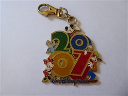 Disney Trading Pins 91931 2007 WDW lanyard medallion