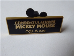 Disney Trading Pin 92320     S - Mickey's 75th Birthday Boxed Pin Set (Congratulations! Mickey Mouse)