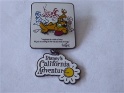 Disney Trading Pin 9234 DCA Animation Pluto Dangle