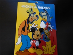 Disney Trading Pin 9265 Disney Store Storybook 4 Pin Set - Mickey and Friends