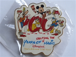 Disney Trading Pin 9275 DLR Cast Member - Years of [Creating The] Magic (During)