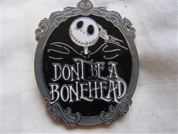 Disney Trading Pin 92961: Nightmare Before Christmas - Dont Be A Bonehead