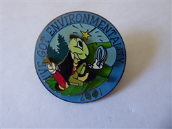 Disney Trading Pins 9325     Cast Member Exclusive - I've Got Environmentality 2001 - Jiminy Cricket