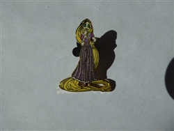 Disney Trading Pin 93357: Princess Rapunzel Glitter Dress (Tangled)