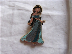Disney Trading Pin 93359: Princess Jasmine Glitter Dress (Aladdin)