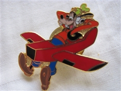 Disney Trading Pin 9338: WDW Travel Company 2002 - Goofy in an Airplane