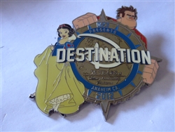 Disney Trading Pins 93393 D23 - Destination D: 75 Years of Disney Animated Features - Snow White & Wreck-It Ralph