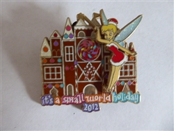 Disney Trading Pin 93433 DLR - 2012 It's a Small World Holiday Gingerbread - Tinker Bell