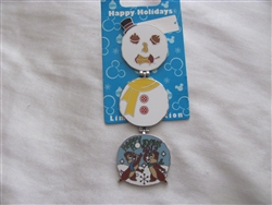 Disney Trading Pin 93441: WDW - 2012 Happy Holidays Snowman - Chip 'n Dale