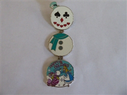 Disney Trading Pin 93443 WDW - 2012 Happy Holidays Snowman - Alice In Wonderland