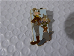 Disney Trading Pin 93507: WDW - Barnstormer Reveal/Conceal Mystery Collection - Attraction Billboard Goofy & Monkey