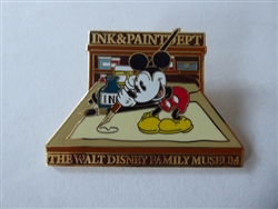 Disney Trading Pin 93770     Walt Disney Family Museum – Ink & Paint Department - Mickey Mouse
