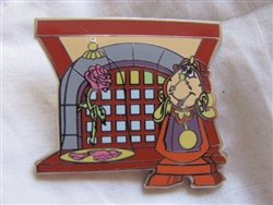 Disney Trading Pin 94076: WDW - New Fantasyland - Beauty and the Beast Mystery Collection - Cogsworth at Bonjour! Village Gifts ONLY