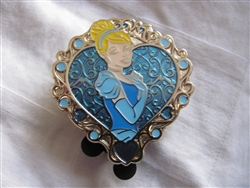 Disney Trading Pin 94256: Storybook Princess - Princess Hearts - Cinderella ONLY