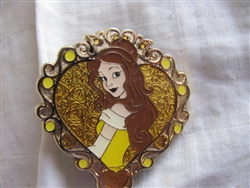 Disney Trading Pin 94262: Storybook Princess - Princess Hearts - Belle ONLY