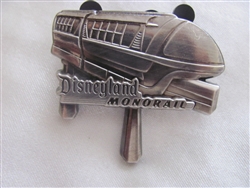 Disney Trading Pin 94358: DLR - Annual Passholder - Tour the Lore - Attraction Vehicles Set - Monorail ONLY