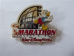 Disney Trading Pin  9442 WDW - Donald Duck - Half Marathon 2002 - Slider