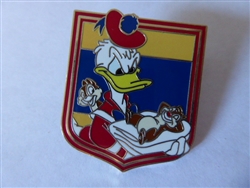 Disney Trading Pin 94468 DCL - 2012 Pin Trading Starter Set - Donald, Chip, & Dale only