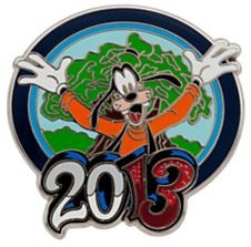 Disney Trading Pin 94795: WDW - Starter Set - 2013 - Goofy at Animal Kingdom ONLY