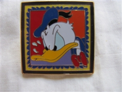 Disney Trading Pin 948: Angry Donald Framed Stamp