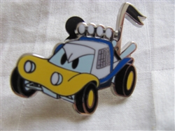 Disney Trading Pin 94919: Disney Characters as Cars - Donald Duck