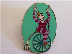 Disney Trading Pins 94980: DLR - 2013 Hidden Mickey Series - Mickey's Toontown Pinwheels - Cycling